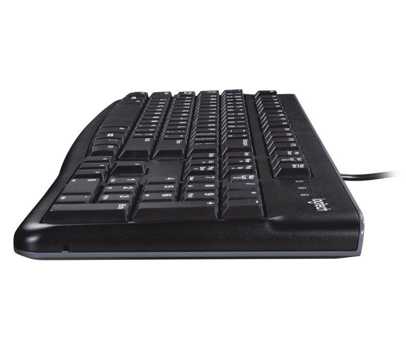 Kit Teclado e Mouse Logitech MK120 USB ABNT2 Preto com Fio - Imagem 3