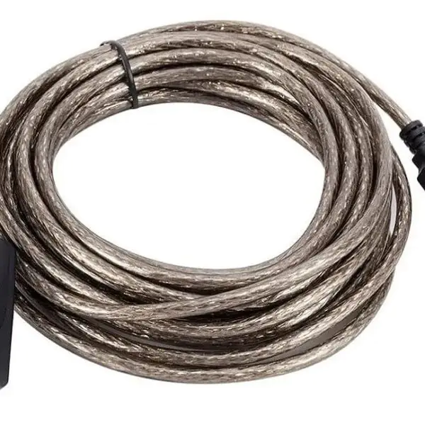 Cabo Extensor USB 2.0 Amplificado 20 Metros com Filtro Hi-Speed LT-USB020