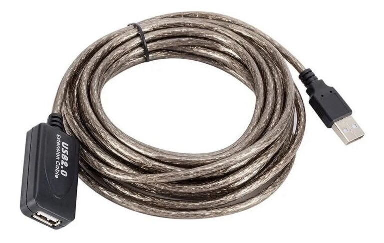Cabo Extensor USB 2.0 Amplificado 20 Metros com Filtro Hi-Speed LT-USB020