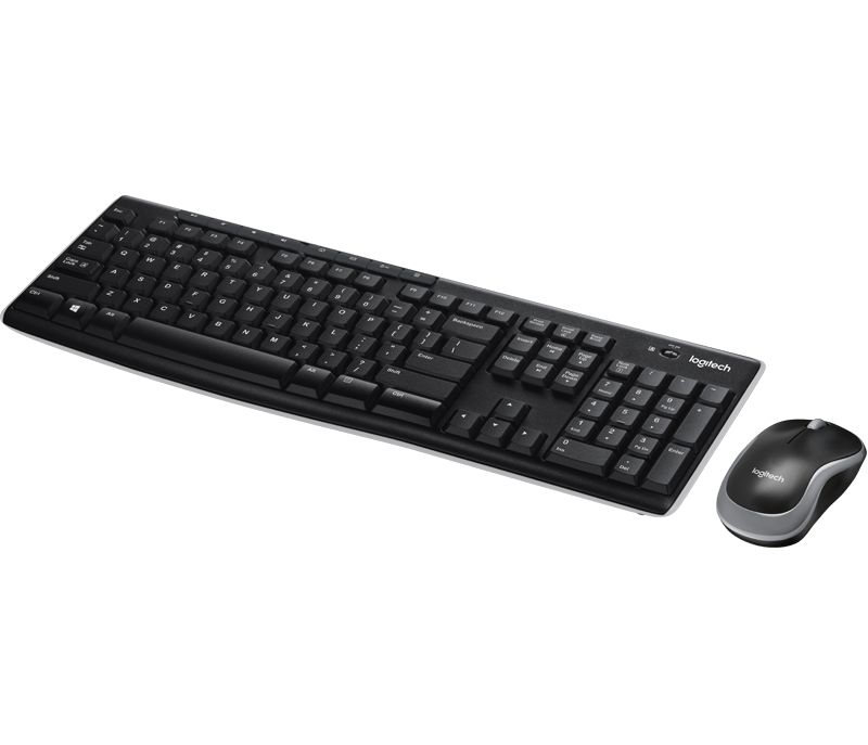 Kit Teclado e Mouse Sem Fio Logitech MK270 Wireless 2.4GHz USB Padrão ABNT2 - Imagem 3