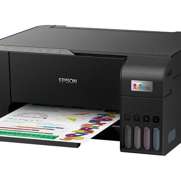 Impressora Multifuncional EPSON L3250 EcoTank Jato de Tinta Colorida Wi-Fi USB 5760x1440 dpi