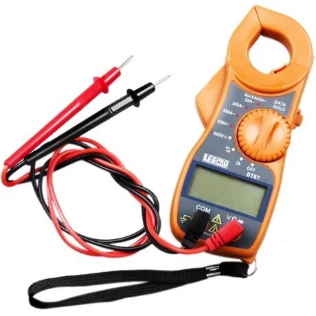Alicate Amperímetro Digital Exbom PZ-MT87 AC/DC 600V 400A com Teste de Continuidade e Diodo