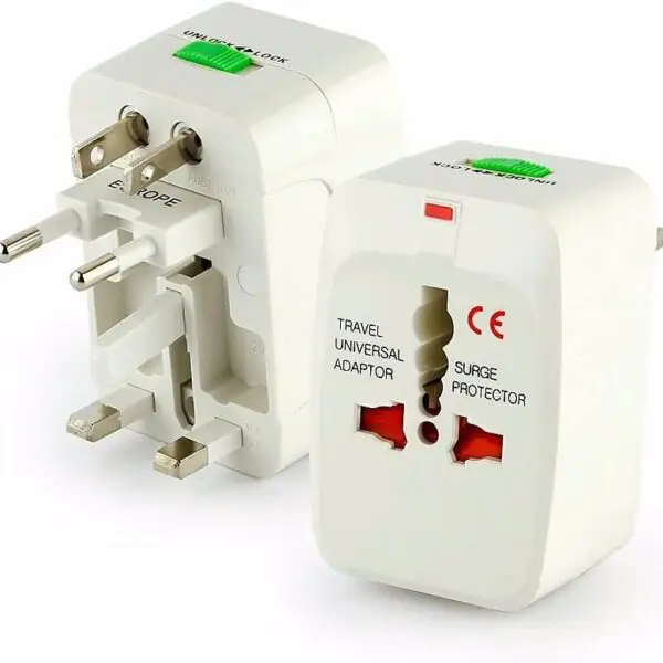 Adaptador de Tomada Universal Internacional IT-BLUE LE1055 10A Bivolt com LED Indicador