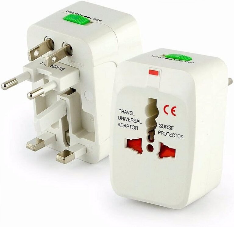 Adaptador de Tomada Universal Internacional IT-BLUE LE1055 10A com LED Indicador