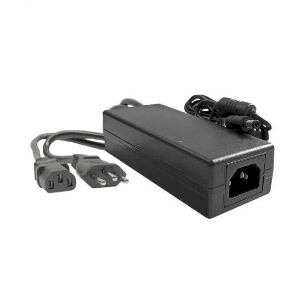 Fonte de Alimentação KMEX 12V 5A 60W Bivolt Plug P4 5.5x2.5mm PA060EKS0000B0X