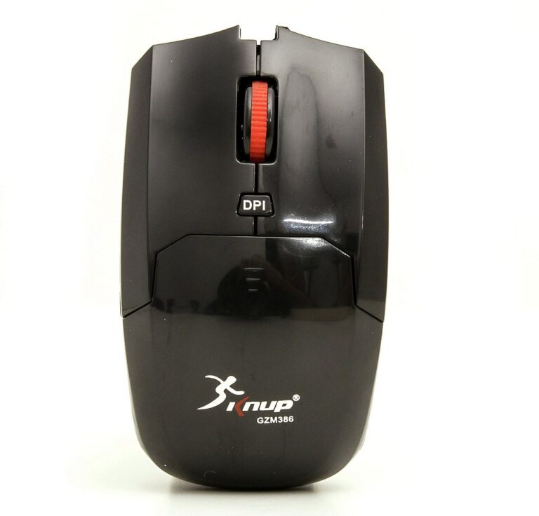 Mouse Sem Fio Knup GZM-386 2.4GHz Óptico 1600 DPI USB