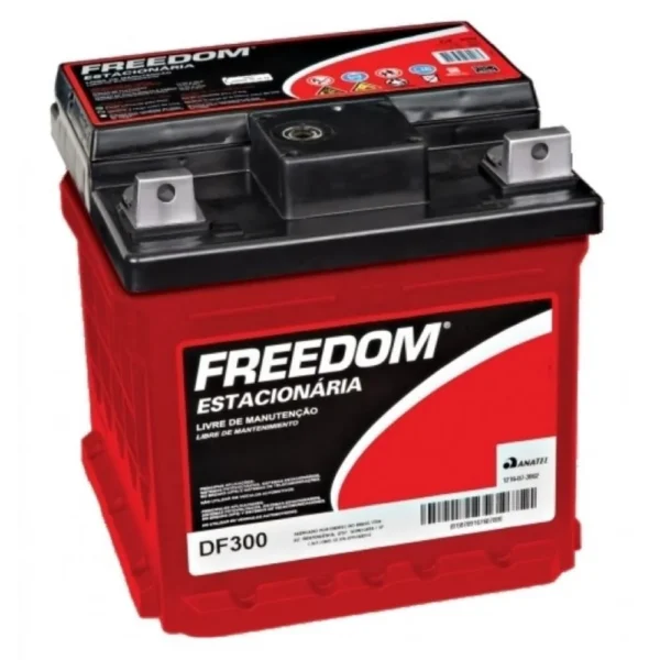 Bateria Estacionária FREEDOM DF300 12V 30Ah Painel solar Nobreak