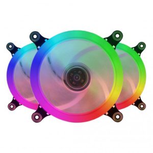 Cooler Fan Gabinete Bluecase BF-09RGB 120mm RGB 1200 RPM Conector 6 Pinos