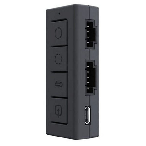 Controladora RGB Endereçável Cooler Master MFX-ACBN-NNUNN-R1 para 3 Fans ARGB com Alimentação SATA e Interface USB 2.0