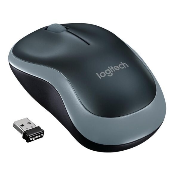 Mouse LOGITECH M185 910-002225 Sem Fio 1000DPI Cinza