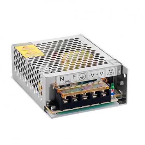 Fonte Chaveada Colmeia 12V 5A 60W Bivolt Automático para Câmeras CFTV e Fita LED