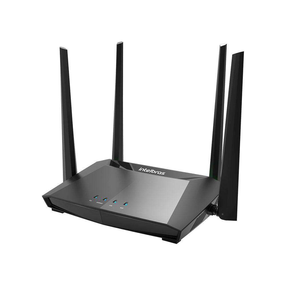 Roteador Wireless Intelbras Action RG 1200 Dual Band AC1200 4 Antenas Portas Gigabit 3xLAN 1xWAN - Imagem 2