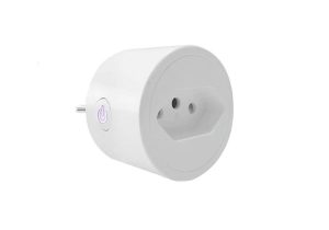 Tomada Inteligente Wi-Fi Smart Plug LSPA3 16A Bivolt Padrão NBR 10A 3 Pinos 4.0mm Monitor de Consumo Compatível com Alexa e Google Assistant
