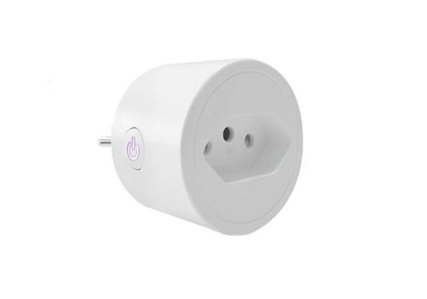 Tomada Inteligente Wi-Fi Smart Plug LSPA3 16A Bivolt Padrão NBR 10A 3 Pinos 4.0mm Monitor de Consumo Compatível com Alexa e
