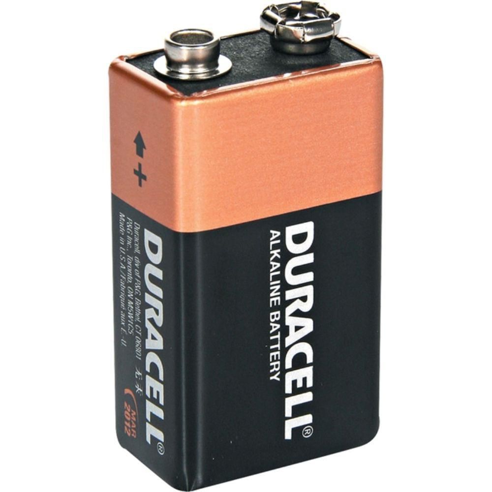 Bateria Alcalina Duracell 9V MN1604 de Longa Duração - Imagem 2
