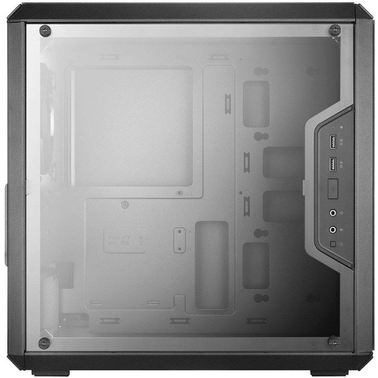 Gabinete Cooler Master MasterBox Q300L Mini Tower, Janela Acrílico, Micro-ATX, Mini-ITX, USB 3.0 - MCB-Q300L-KANN-S00 - Imagem 5