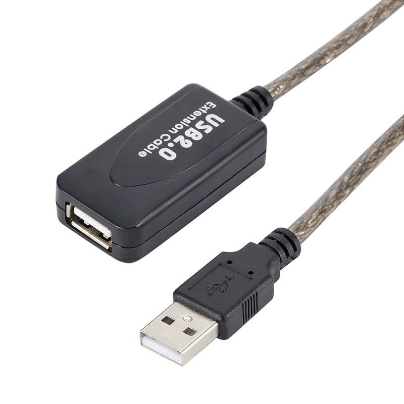 Cabo USB 10M Extensor Amplificado Plug and Play GENÉRICO - Imagem 2