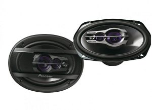Kit Alto-Falante Pioneer TS-6940BR 6x9 Polegadas 100W RMS 4 Ohms Quadriaxial Vias