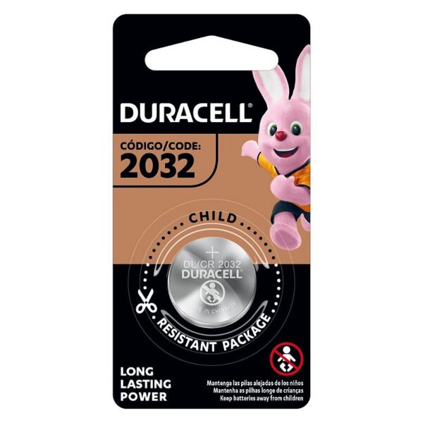 Bateria Duracell CR2032 3V Lítio 225mAh para Placa-Mãe e Controles