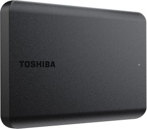 HD Externo Toshiba 1TB Canvio Basics 2.5" USB 3.0 Portátil Preto HDTB510XK3AA