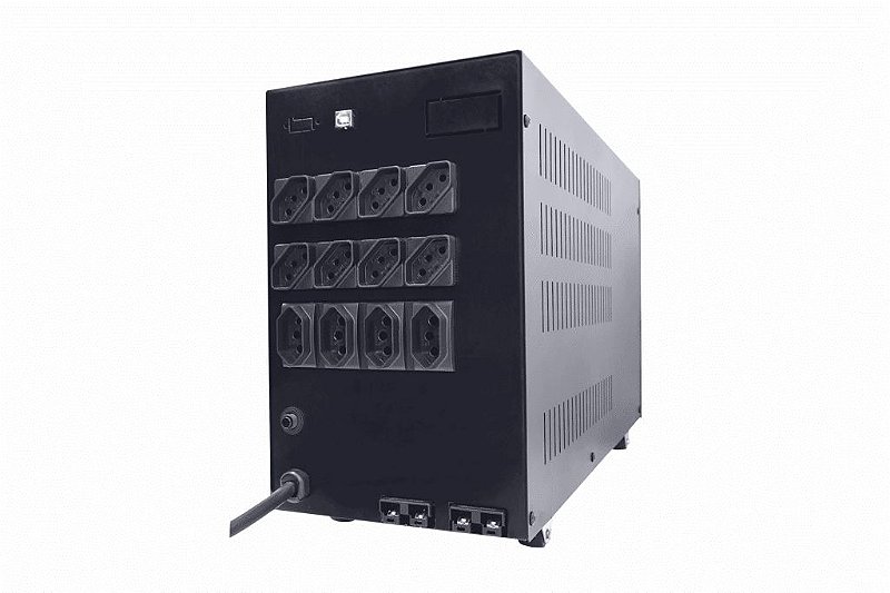 Nobreak Senoidal TSSHARA 4450 3200VA 2240W Bivolt 12 Tomadas USB com 2 Baterias 12V/18Ah - Imagem 2