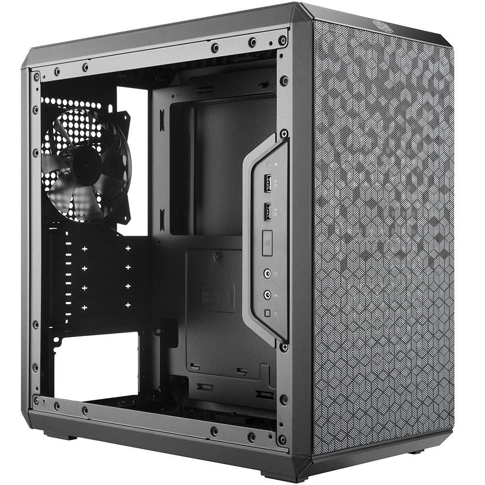 Gabinete Cooler Master MasterBox Q300L Mini Tower, Janela Acrílico, Micro-ATX, Mini-ITX, USB 3.0 - MCB-Q300L-KANN-S00 - Imagem 2