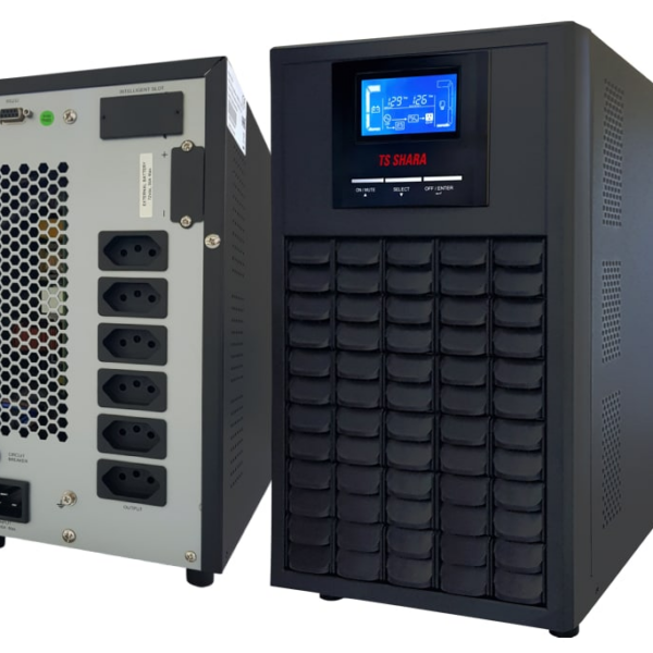 Nobreak TSSHARA Senno VT 6872 Senoidal 3000VA 2700W Online Dupla Conversão 220V 6 Tomadas 20A Baterias USB LCD