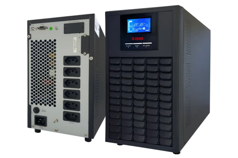 Nobreak TSSHARA Senno VT 6872 Senoidal 3000VA 2700W Online Dupla Conversão 220V 6 Tomadas 20A Baterias USB LCD