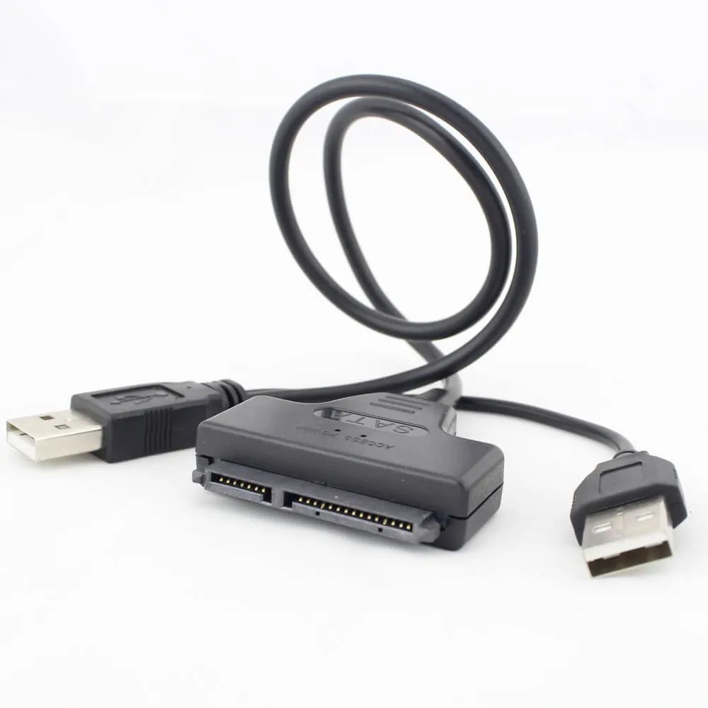 Adaptador Conversor Knup KP-HD015 USB 2.0 para HD e SSD SATA 2.5 e 3.5 Polegadas - Imagem 2