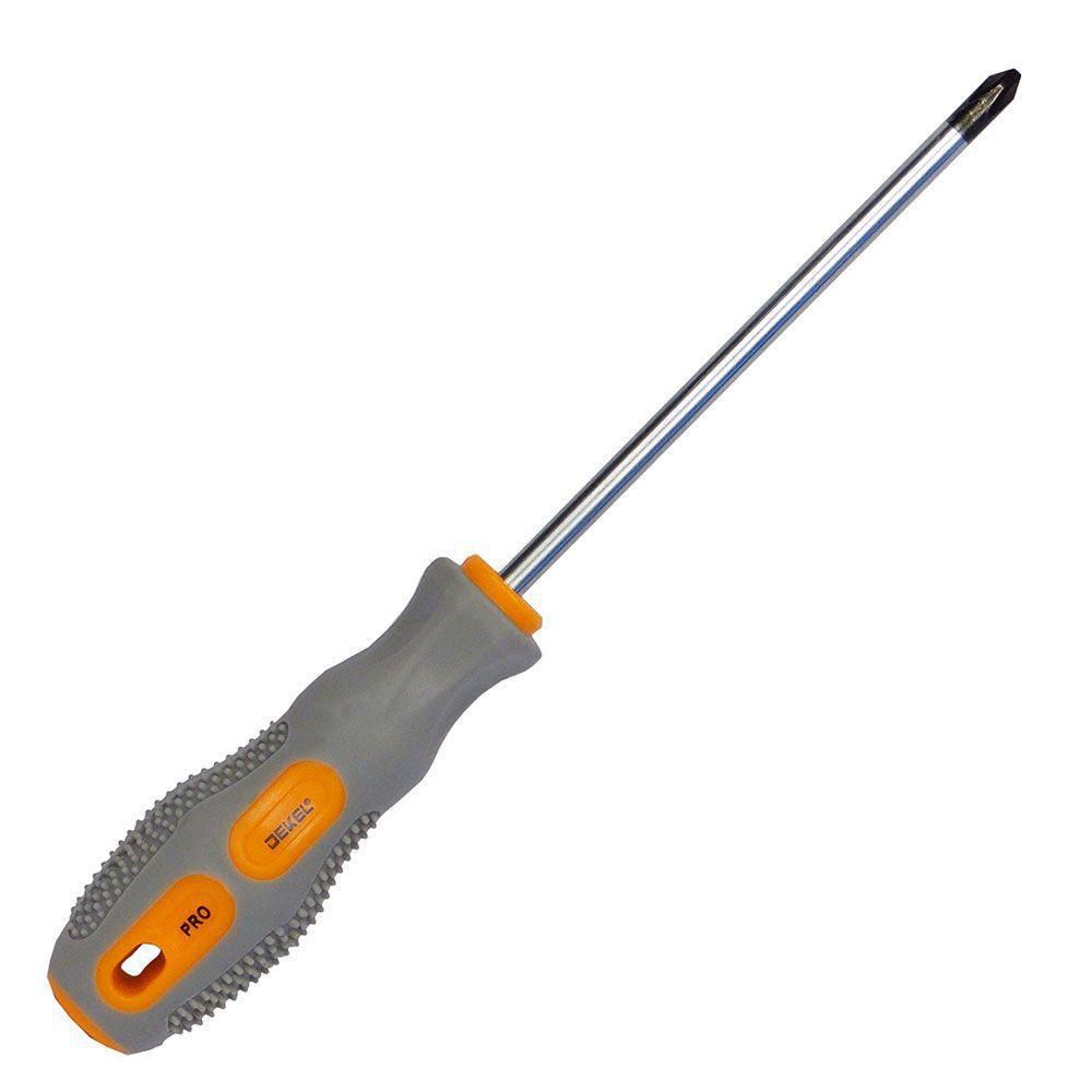 Chave Philips 6mm x 125mm com Ponta Imantada Dekel DT1256CPA