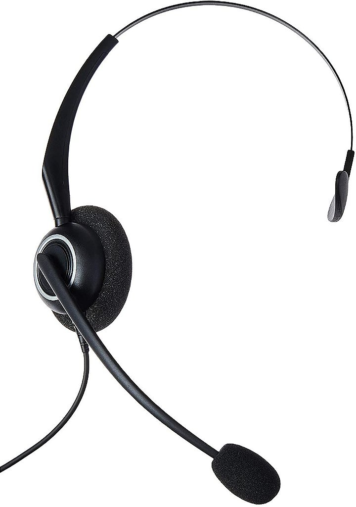 Headset Monoauricular Intelbras CHS 55 USB com Microfone Cancelador de Ruído, Controle de Volume e Tiara Ajustável - Imagem 2