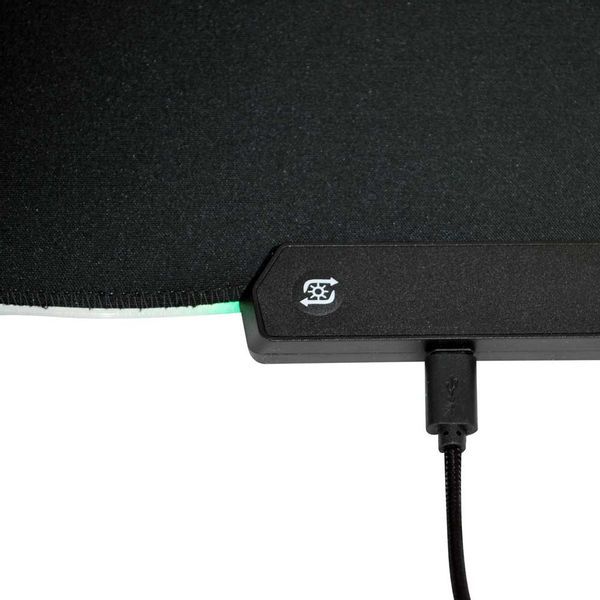 Mouse Pad Gamer Knup KP-S012 RGB 13 Efeitos 350x250x3mm Base Emborrachada - Imagem 4