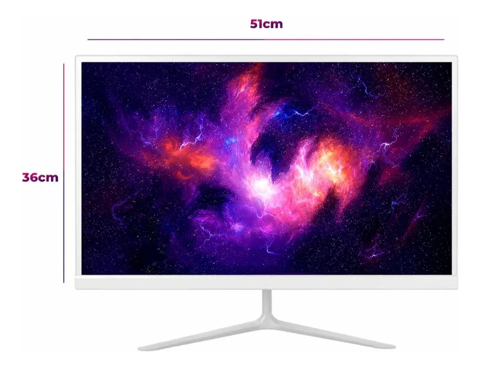 Computador All in One GRASEP D-AI04 Intel Core i5-4300U 8GB SSD 512GB Tela 21.5 Full HD