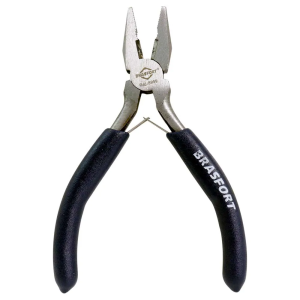 Alicate Mini Bico Universal 5 Polegadas Brasfort 8999 Aço Carbono Cabo Emborrachado