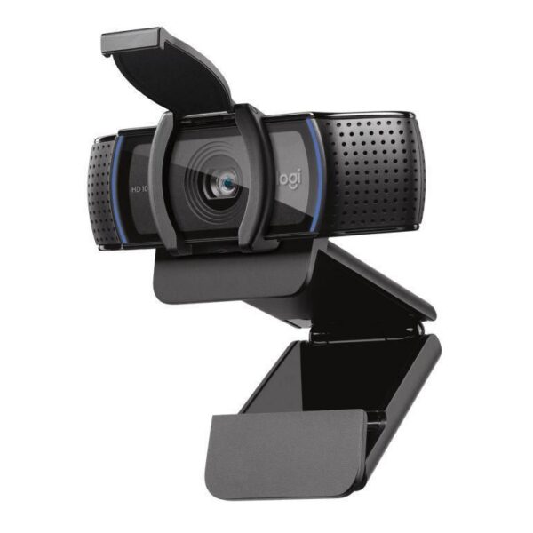Webcam Logitech C920E Full HD 1080p 30fps Foco Automático Microfone Estéreo USB com Capa de Privacidade