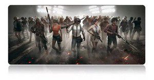 Mousepad Gamer Exbom MP-7035C27 Estampa PUBG Superfície de Tecido Base Emborrachada 700x350x3mm