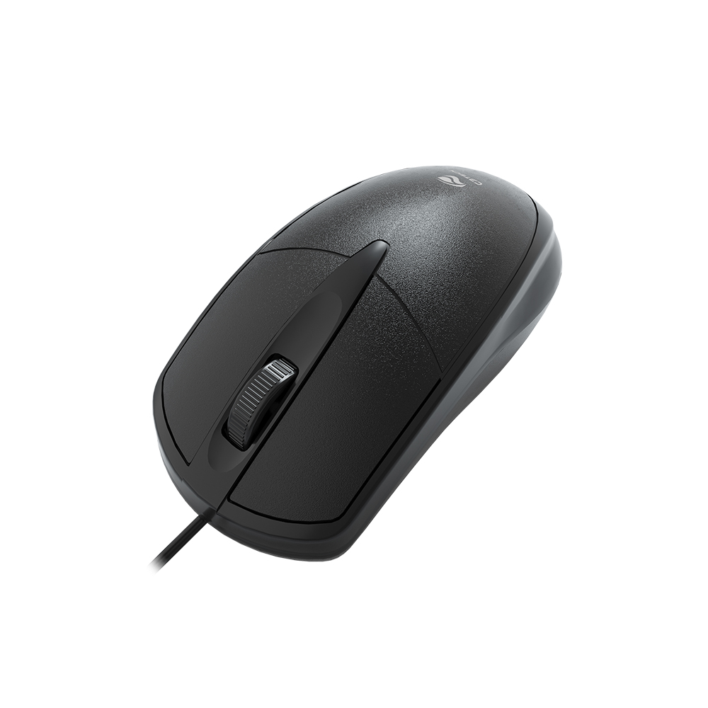 Mouse USB com Fio C3Tech MS-31BK Sensor Óptico 1000 DPI 3 Botões Preto - Imagem 3