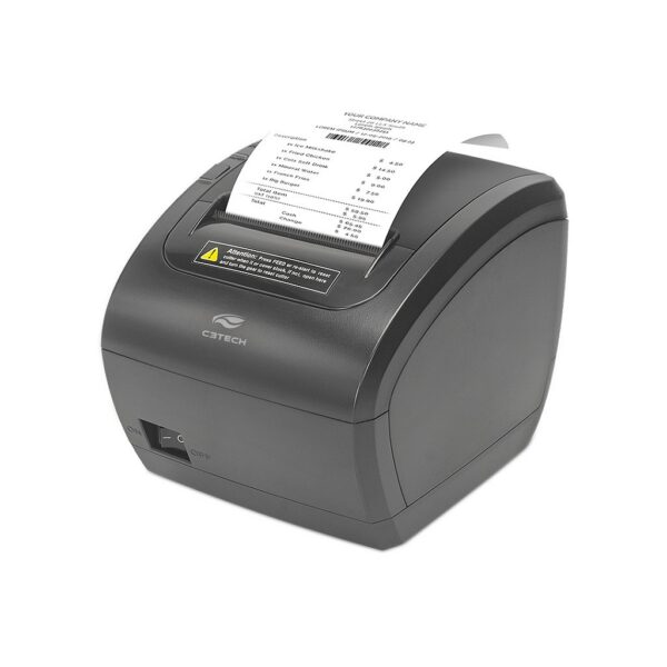 Impressora Térmica de Cupom C3Tech IT-110 80mm com Guilhotina USB e Ethernet