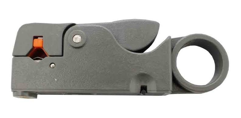 Alicate Decapador de Fios Giratório Exbom XT-577 para Cabo Coaxial RG58 RG59 RG6 - Imagem 5