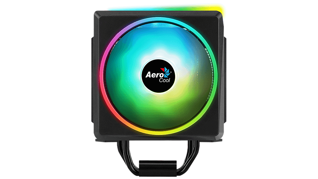 Cooler para Processador Aerocool Cylon 4F ARGB PWM 4 Pinos TDP 145W Intel LGA 1700/1200/115X AMD AM5/AM4 - Imagem 2