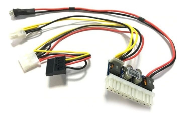 Fonte Pico PSU 120W DC 12V ATX 24 Pinos para Placa Mãe Mini ITX - Imagem 2