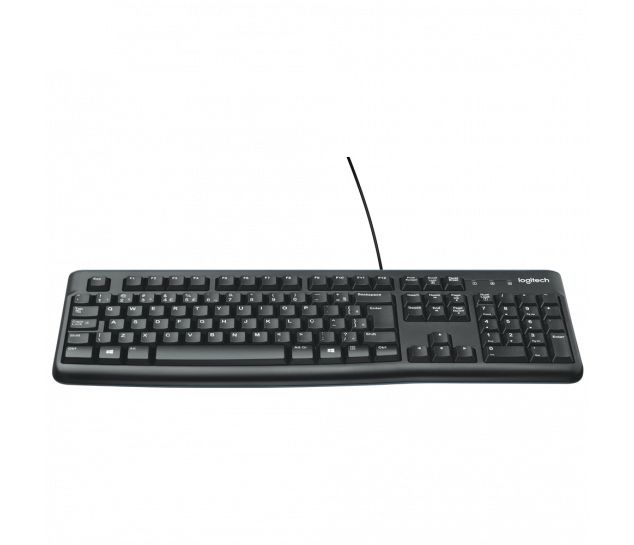Teclado Logitech K120 USB Padrão ABNT2 Preto Resistente a Derramamentos - Imagem 2