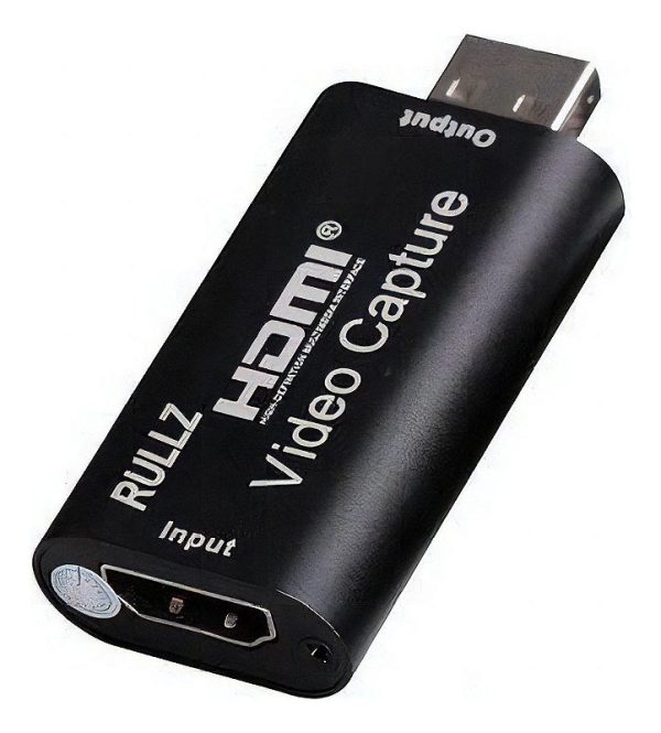 Placa de Captura Externa Exbom CV-U2270 USB 2.0 HDMI 1080p 60Hz com Loop-out e Entrada para Microfone