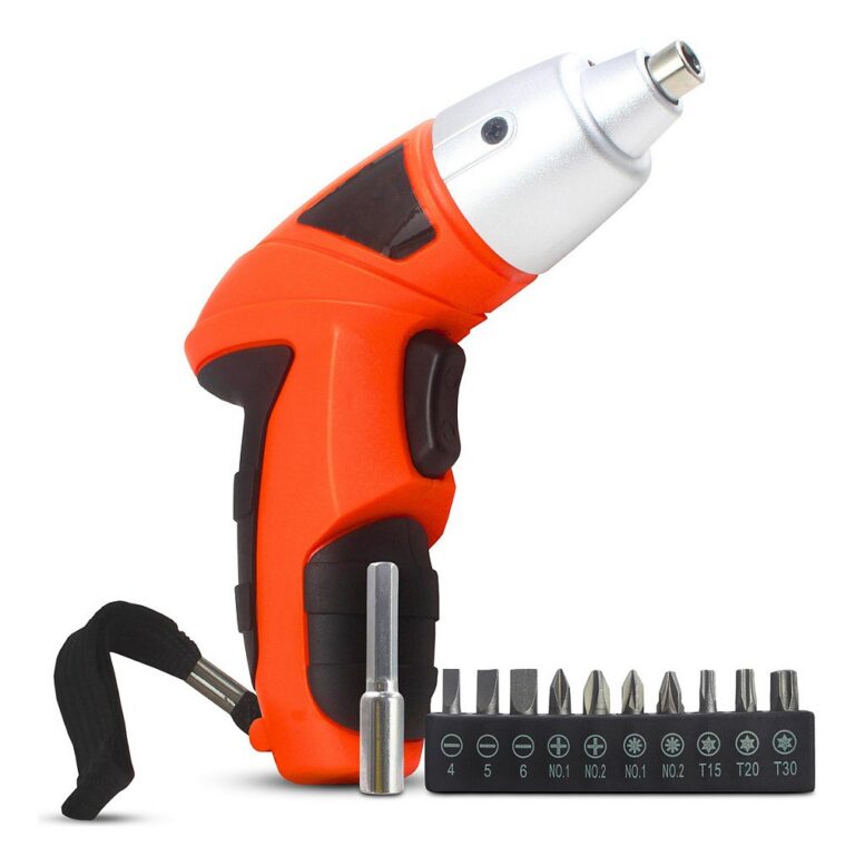 Parafusadeira Elétrica Recarregável Onistek ON-TY001 3.8V 220 RPM 3Nm Bateria 1300mAh com Kit 10 Pontas