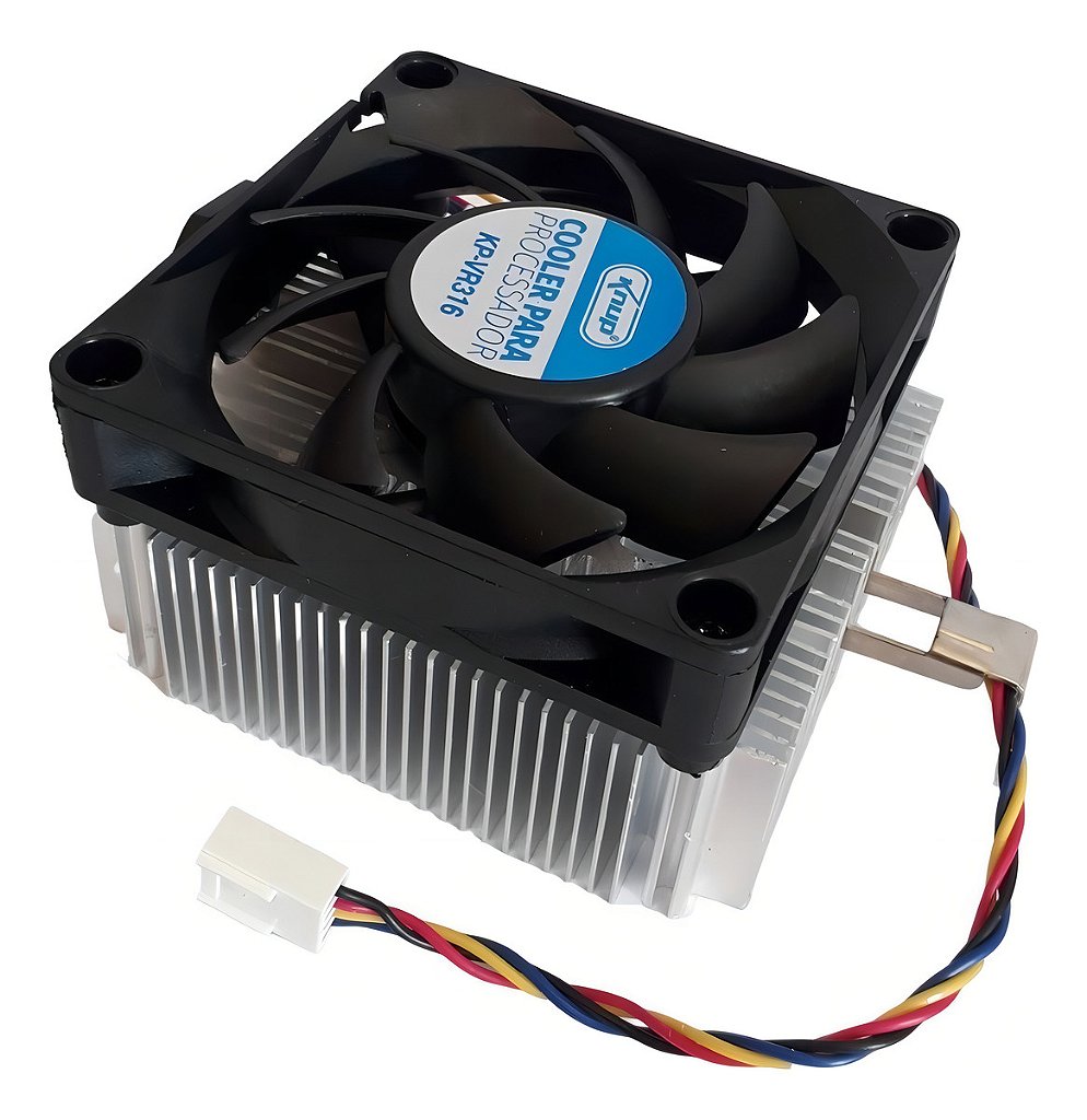 Cooler para Processador AMD Knup KP-VR316 TDP 65W Conector 4 Pinos Rolamento Hidráulico - Imagem 2