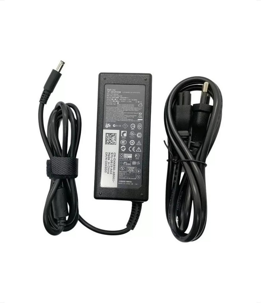 Fonte Notebook Dell Knup KP-DL90B 90W 19.5V 4.62A Plug 4.5x3.0mm Pino Agulha - Imagem 3