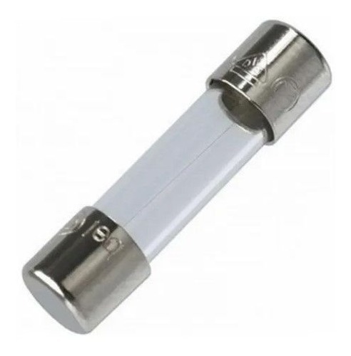 Fusível de Vidro 5x20mm 5A 250V Ação Rápida para Proteção de Circuitos Eletrônicos