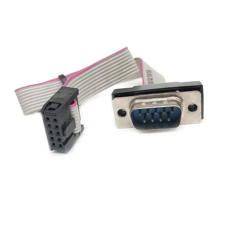 Espelho Rabicho Extensor Serial DB9 RS232 Interno 30cm para Placa Mãe - Imagem 3