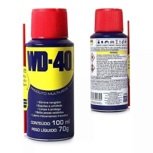 Lubrificante Spray WD-40 Produto Multiusos 100ml Aerossol com Válvula 180º