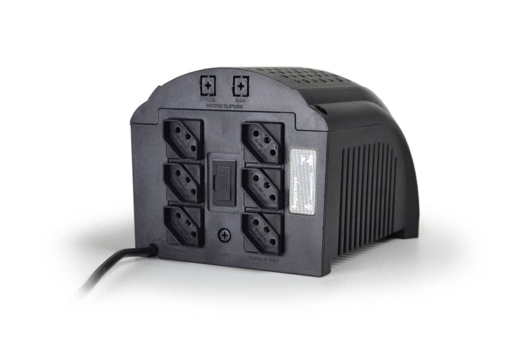 Estabilizador TSSHARA EVS Line 500VA Monovolt 220V com 6 Tomadas NBR 14136 - Imagem 3